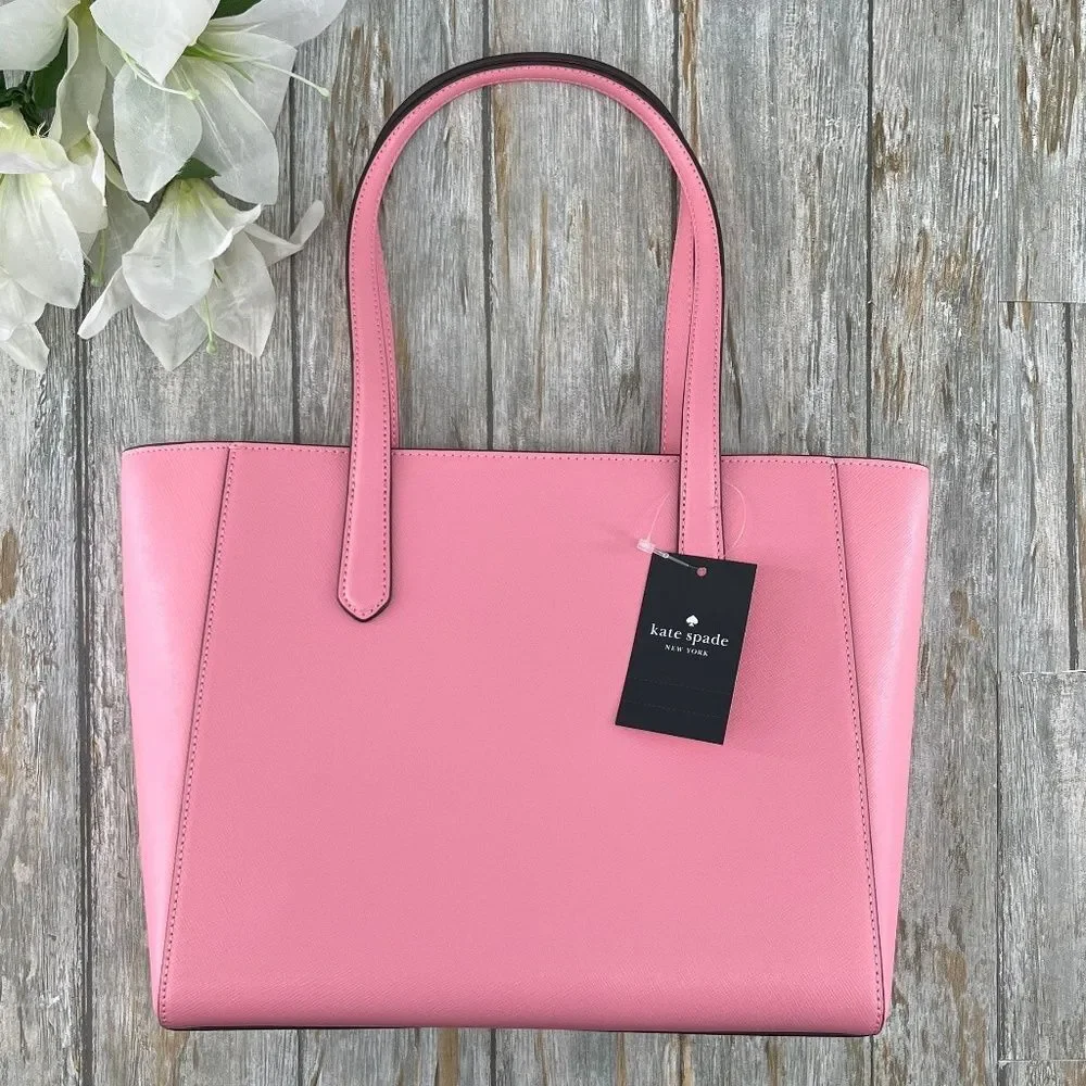 Kate Spade Staci Medium Tote Shoulder Bag Purse Pink